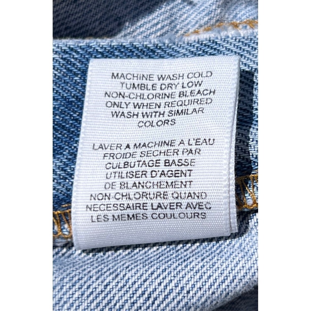 Polo Jeans Co Ralph Lauren Vintage Relaxed Wide Leg Jeans 34x30 Big 20" - Picture 13 of 13